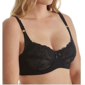 Carnival Creations Women's Elegant Floral Embroidery Bra